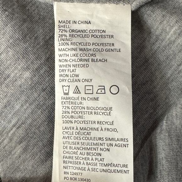 PrAna Large Seacoast A-Line Dress Striped Stretch Lined Scoop Neck Rope Straps - Picture 9 of 9